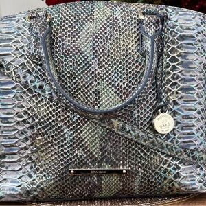 Brahmin Moonstone Duxbury Satchel